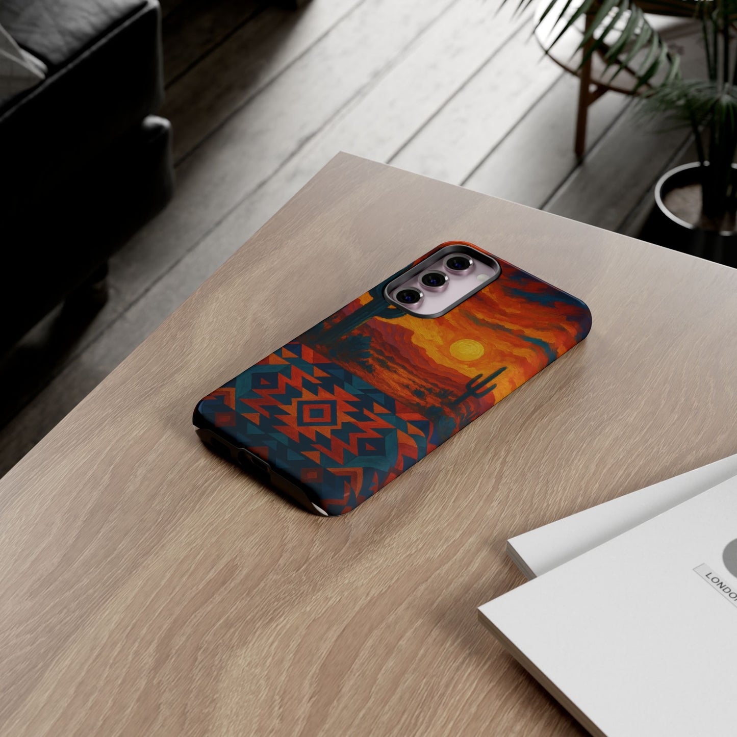 Desert Sunset Majesty – Southwestern Art Phone Case