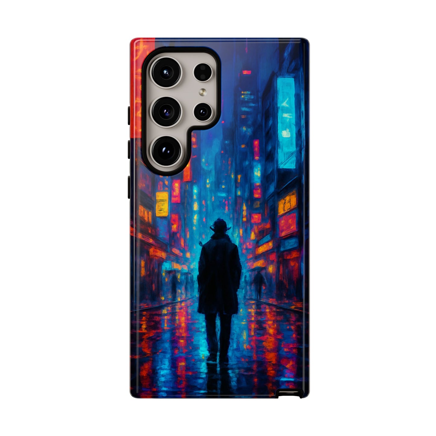 Neon City Nights – Urban Glow Phone Case