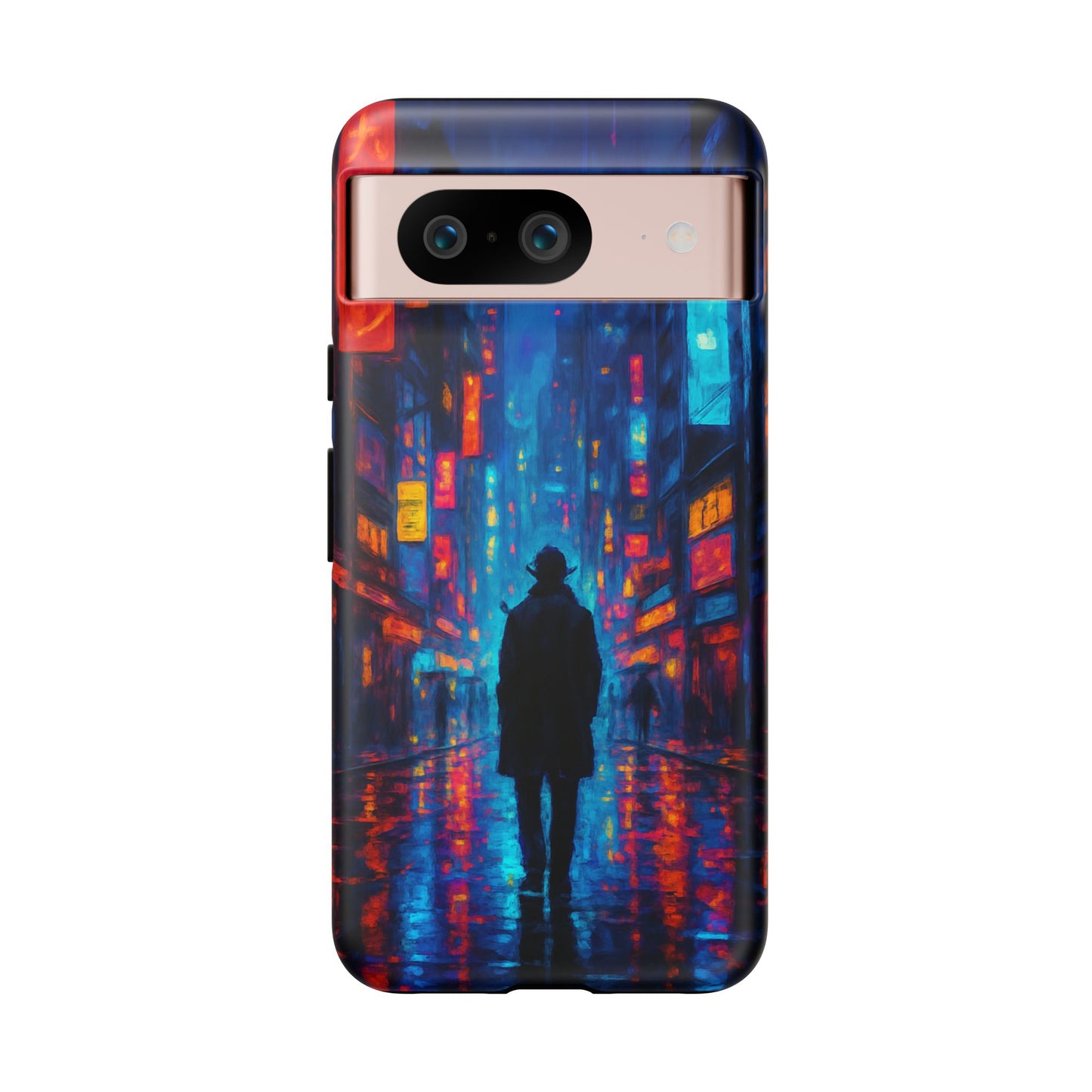 Neon City Nights – Urban Glow Phone Case
