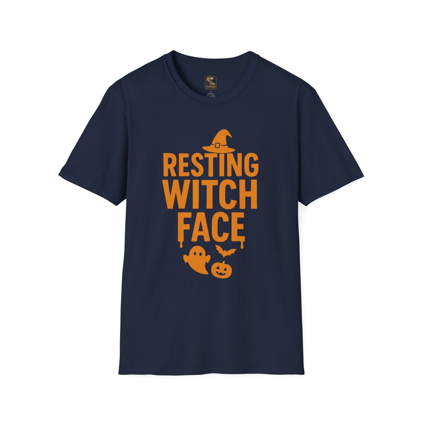 Resting Witch Face T-Shirt | Unisex Halloween Tee, Spooky Graphic Shirt, Seasonal Wear, Gift for Her/Him, Fall Fashion