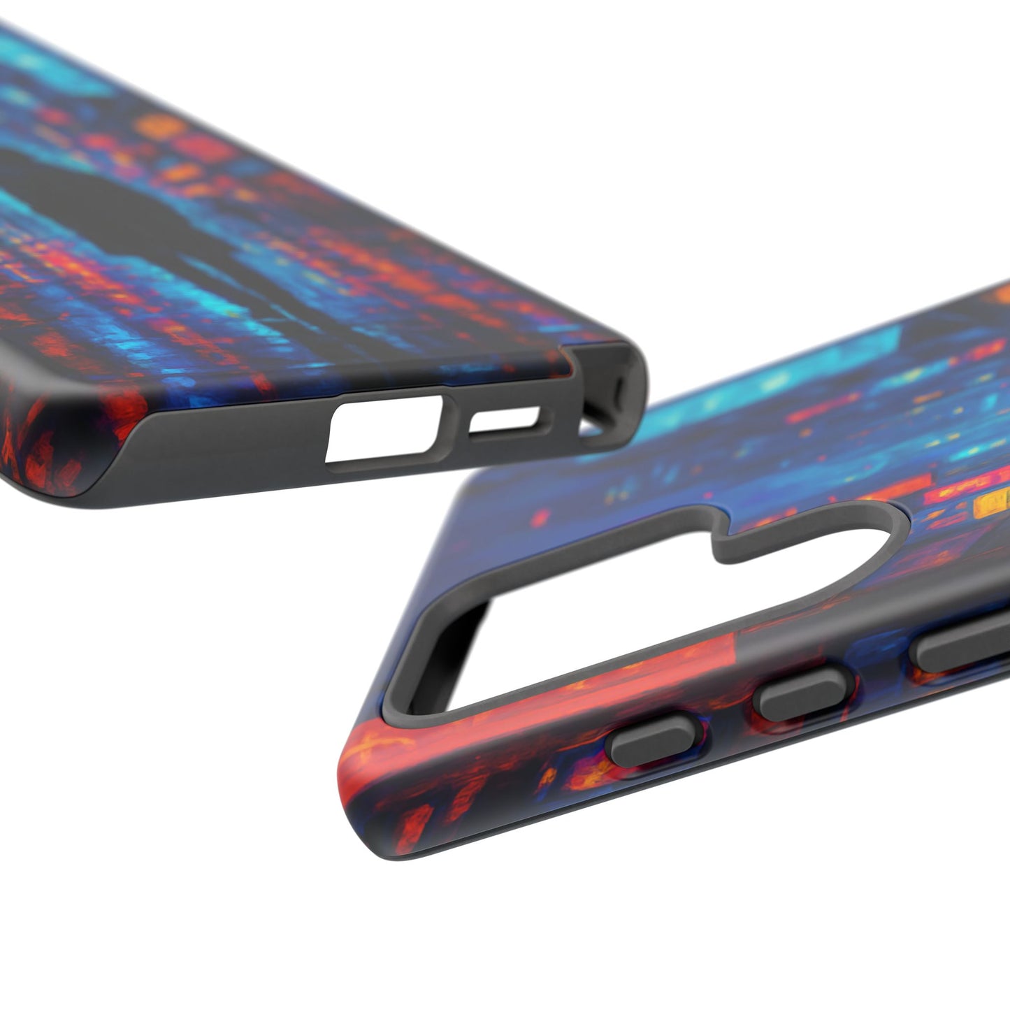Neon City Nights – Urban Glow Phone Case