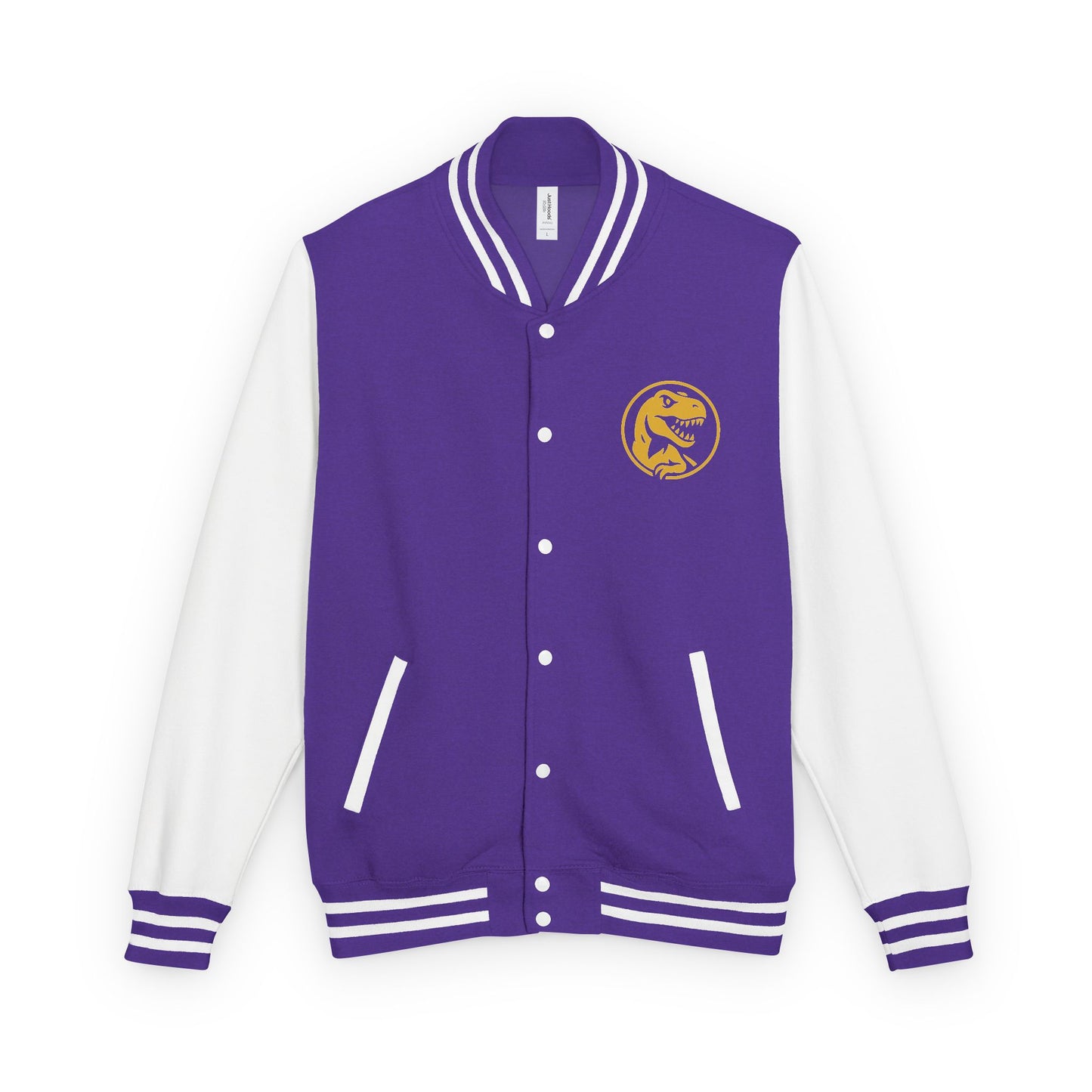Unisex Heavyweight Letterman Jacket - Vintage Style, Perfect Gift for Recovery and Motivation, Casual Wear, Sports Jacket, College Style