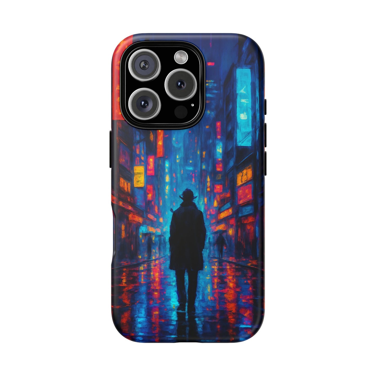 Neon City Nights – Urban Glow Phone Case