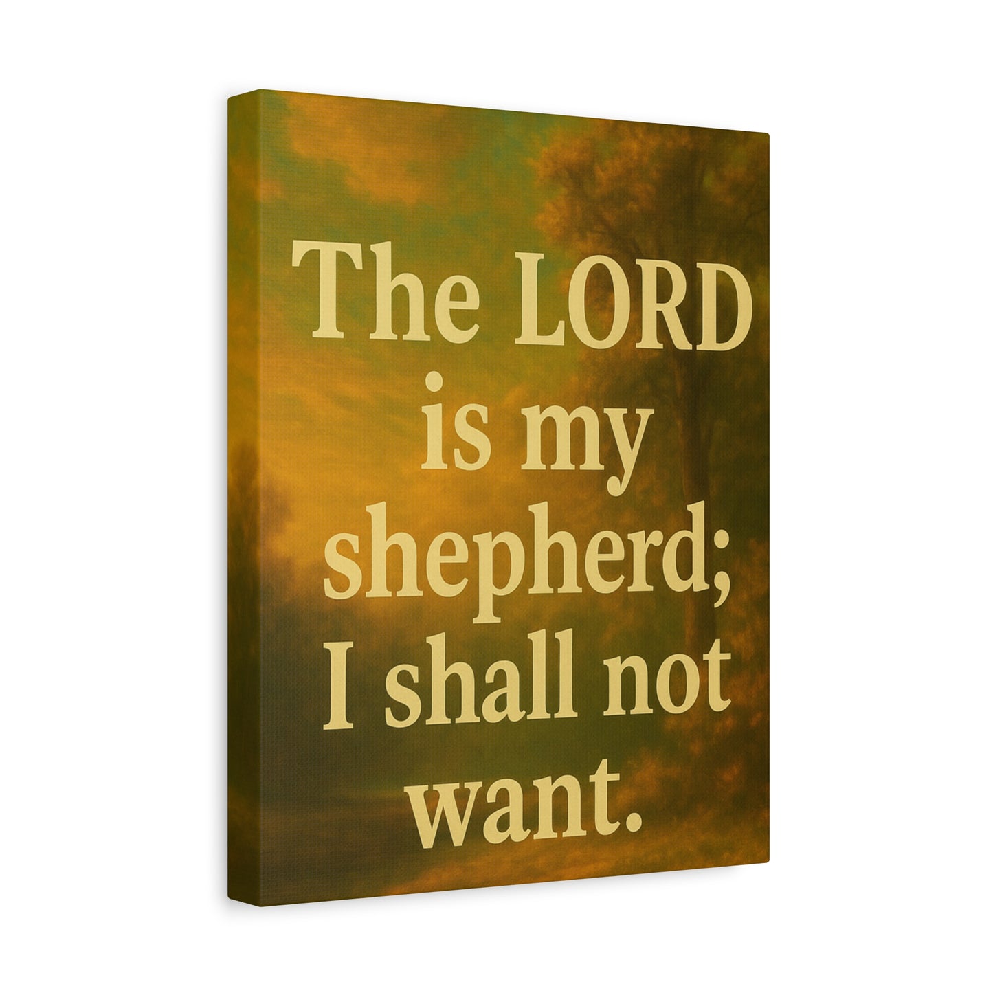 Inspirational Canvas Wall Art, Faith Decor, Home Blessing, Religious Gift, Rustic Artwork