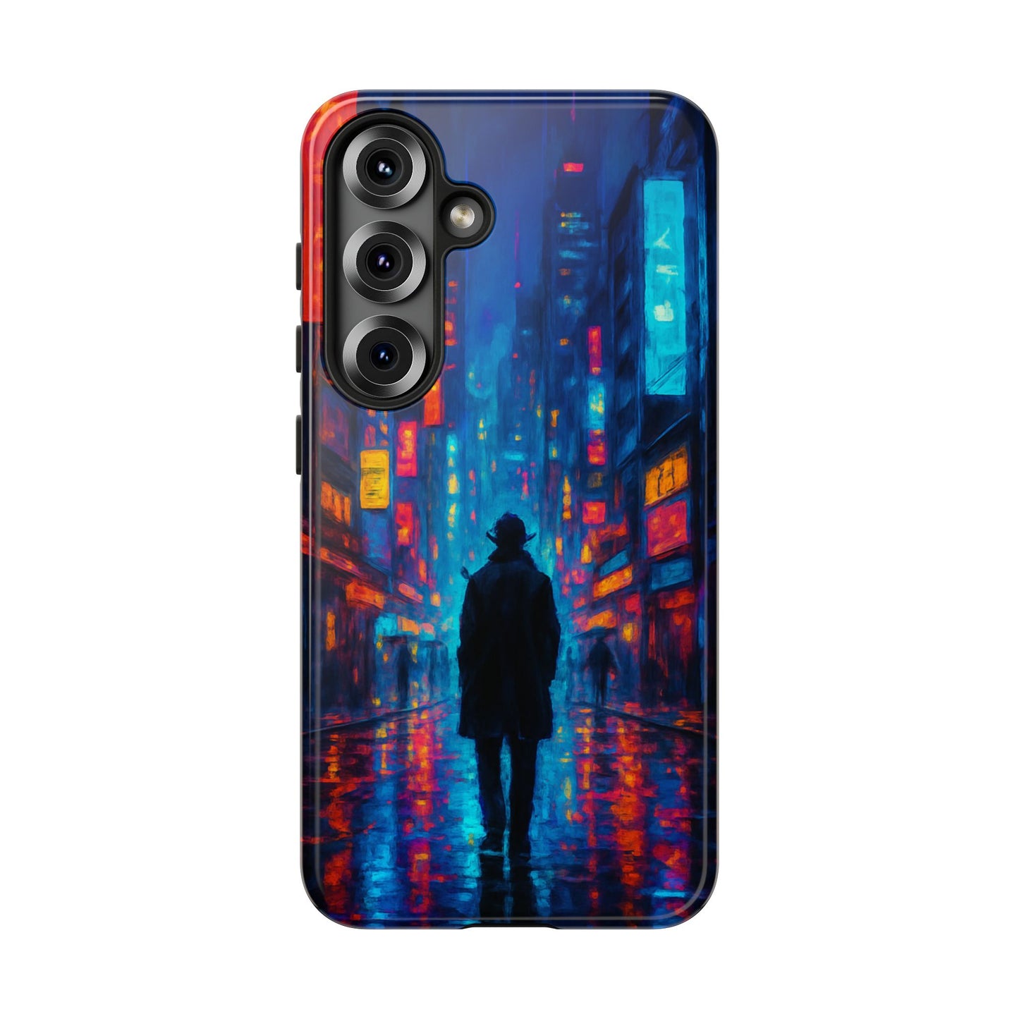 Neon City Nights – Urban Glow Phone Case