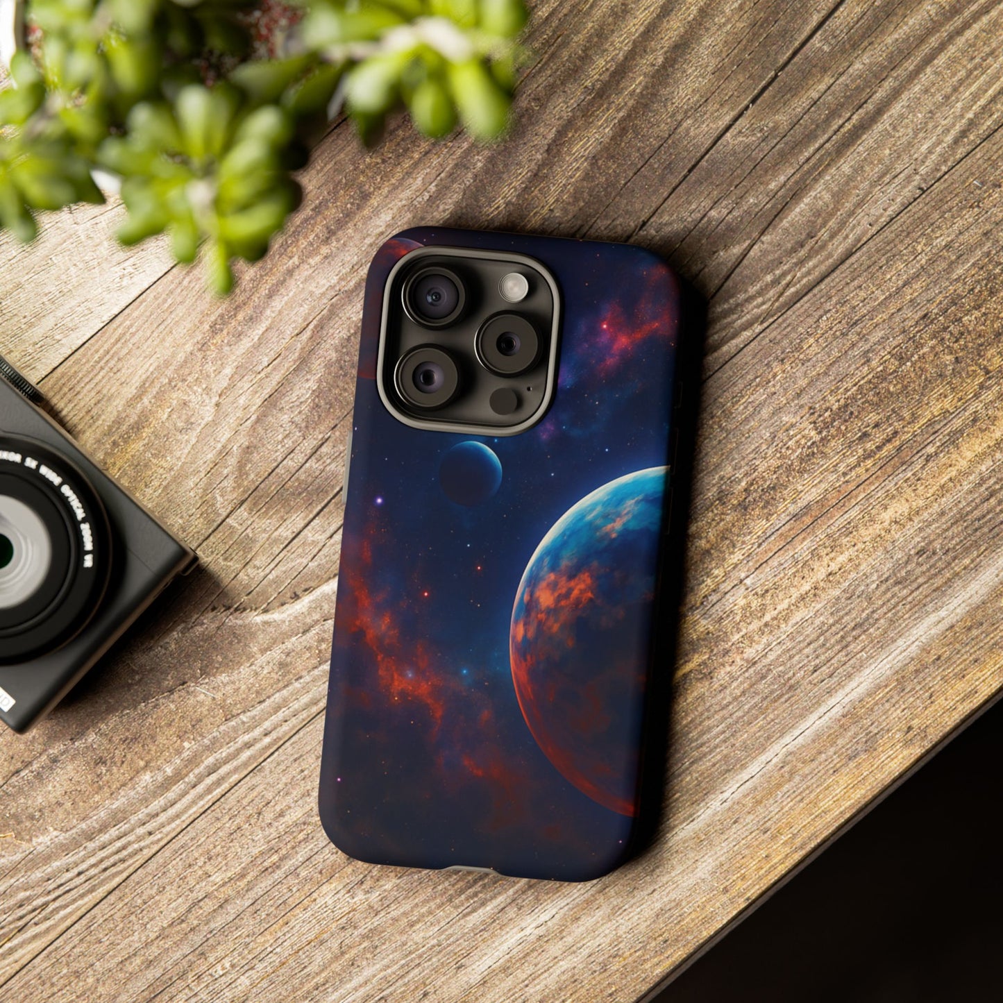 Celestial Quartet – Planetary Art Phone Case