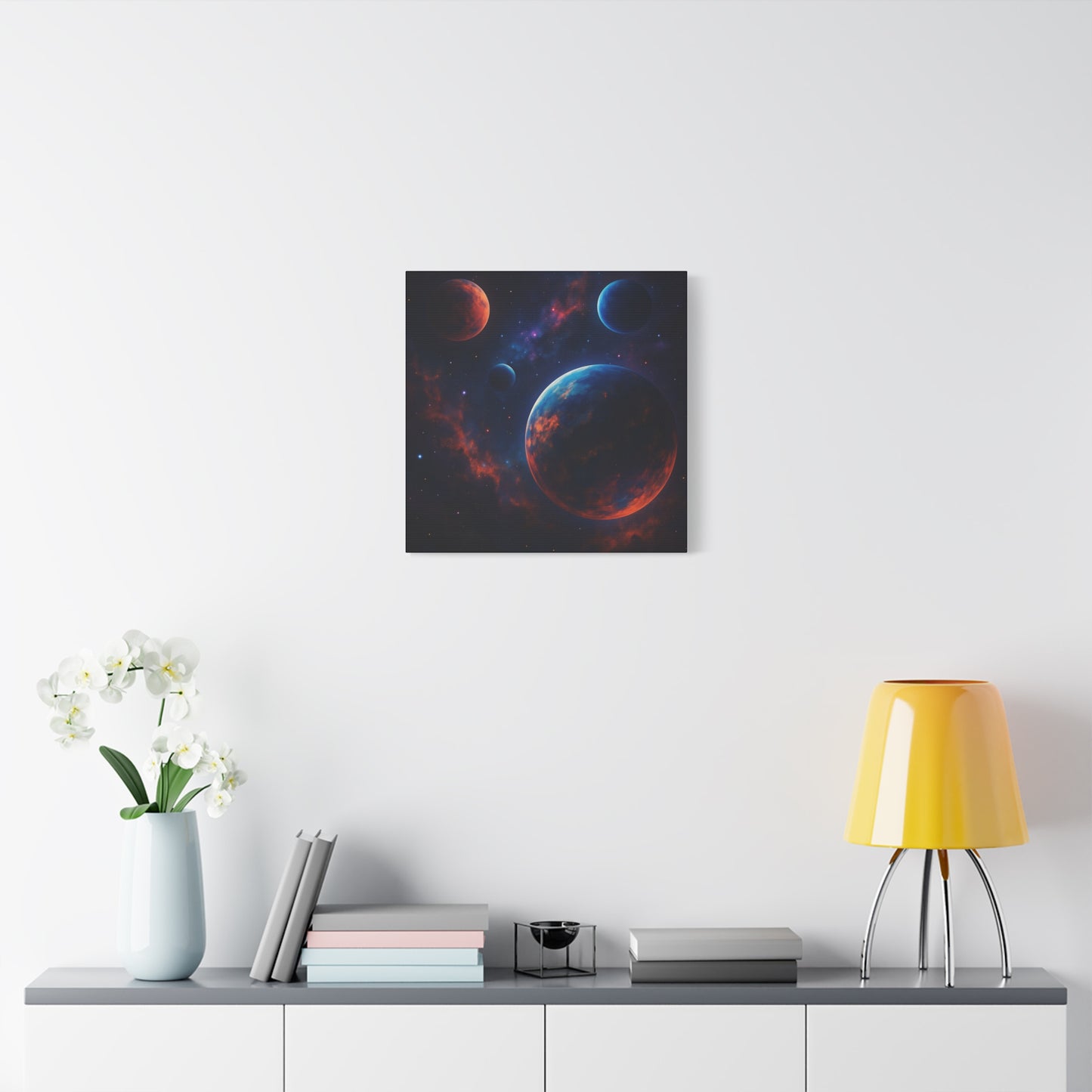 Cosmic Wall Art, Galaxy Canvas, Space Decor, Home Decoration, Astronomical Print, Nebula Artwork, Starry Wall Hanging