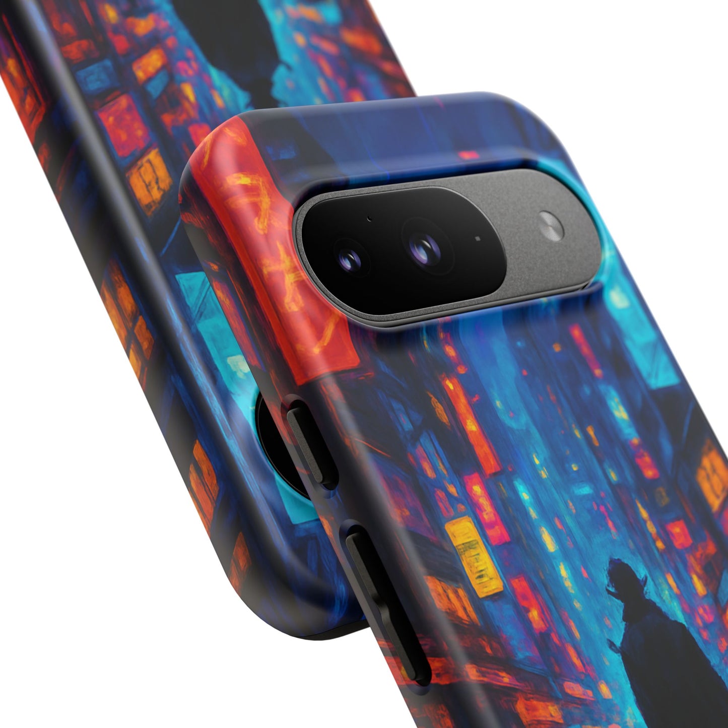Neon City Nights – Urban Glow Phone Case