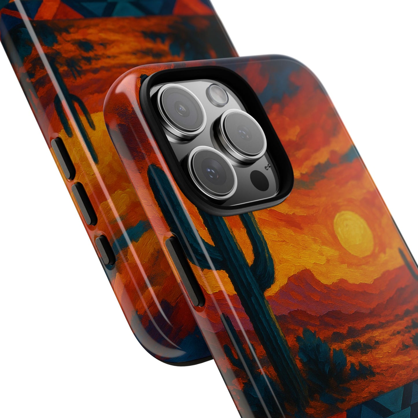 Desert Sunset Majesty – Southwestern Art Phone Case