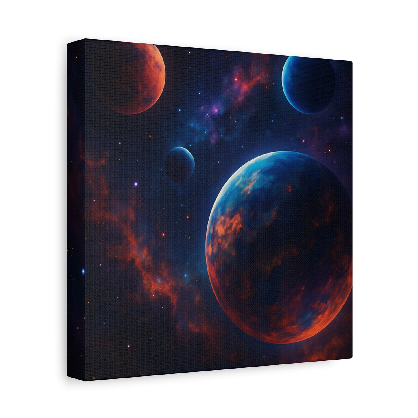 Cosmic Wall Art, Galaxy Canvas, Space Decor, Home Decoration, Astronomical Print, Nebula Artwork, Starry Wall Hanging