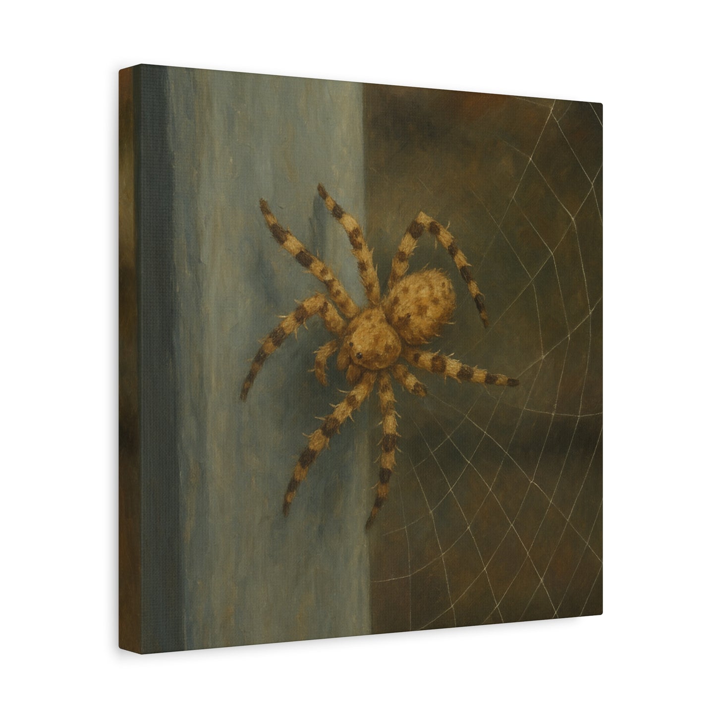 Spider Wall Art Print, Creepy Decor, Halloween Home Accent, Nature Lover Gift, Gothic Wall Hanging, Spooky Art