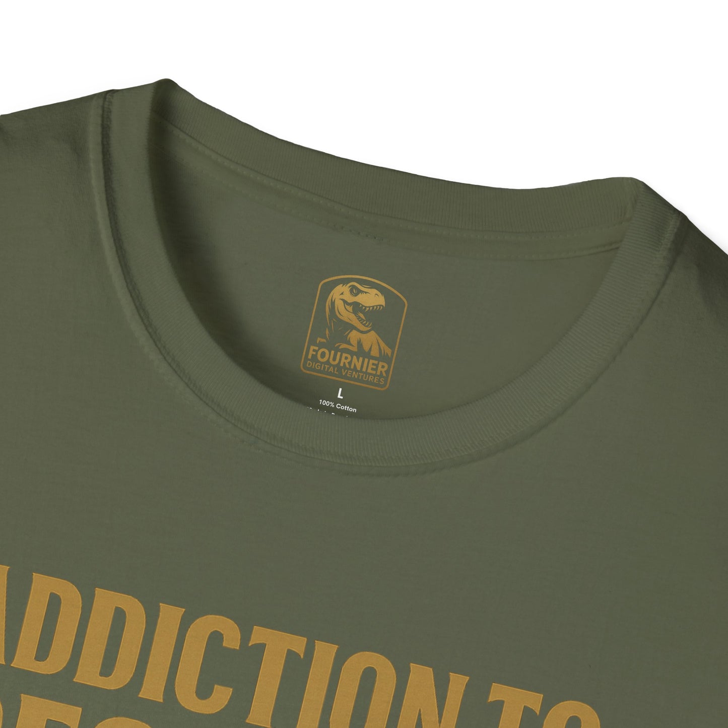Recovery Awareness T-Shirt - Addiction to Recovery Quote, Unisex Softstyle Tee for Support, Mental Health, Gift for Friends