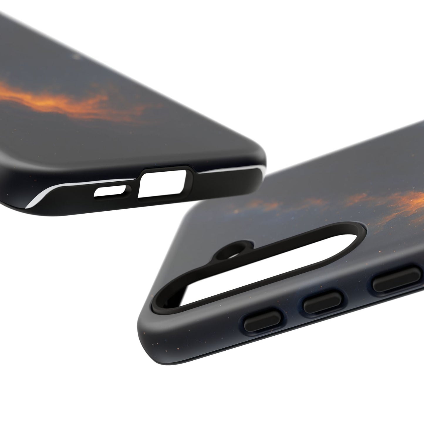 Stellar Flame – Cosmic Nebula Art Phone Case