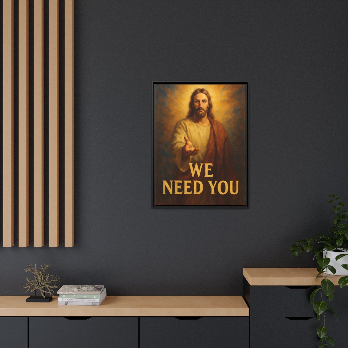 Framed Artwork, Motivational Wall Art, Home Decor, Christian Decor, Inspirational Gift, Religious Art, Spiritual Wall Decor