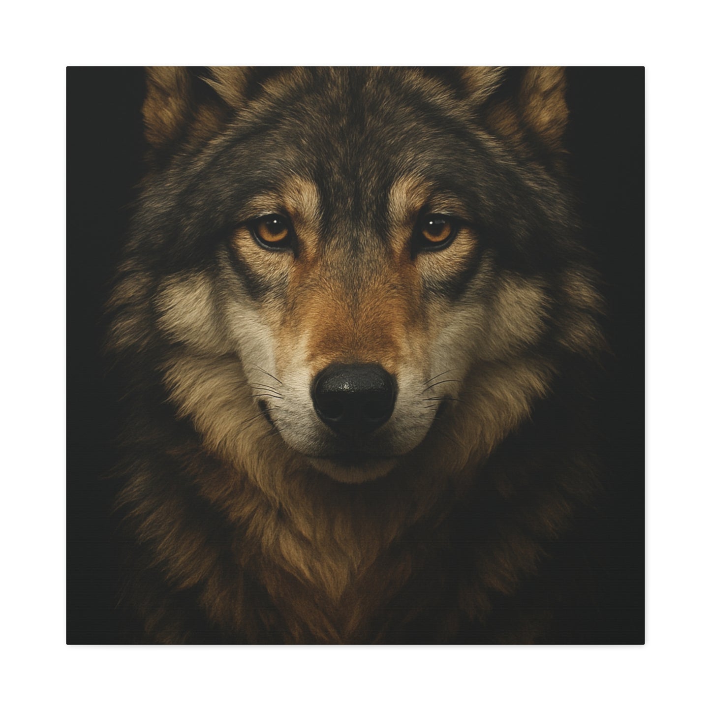 Wolf Portrait Wall Art Print, Nature Decor, Home Office, Animal Lovers Gift, Wildlife Artwork, Forest Themed Decoration