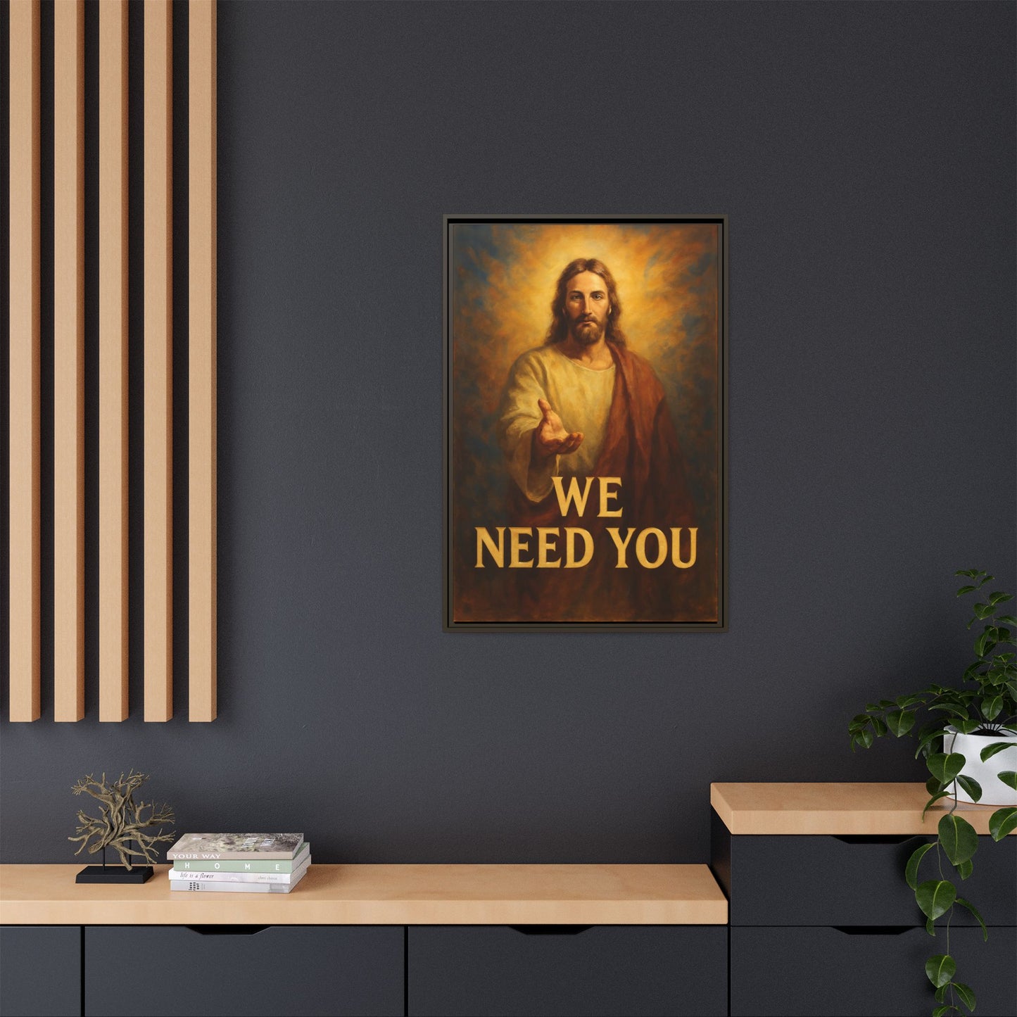 Framed Artwork, Motivational Wall Art, Home Decor, Christian Decor, Inspirational Gift, Religious Art, Spiritual Wall Decor
