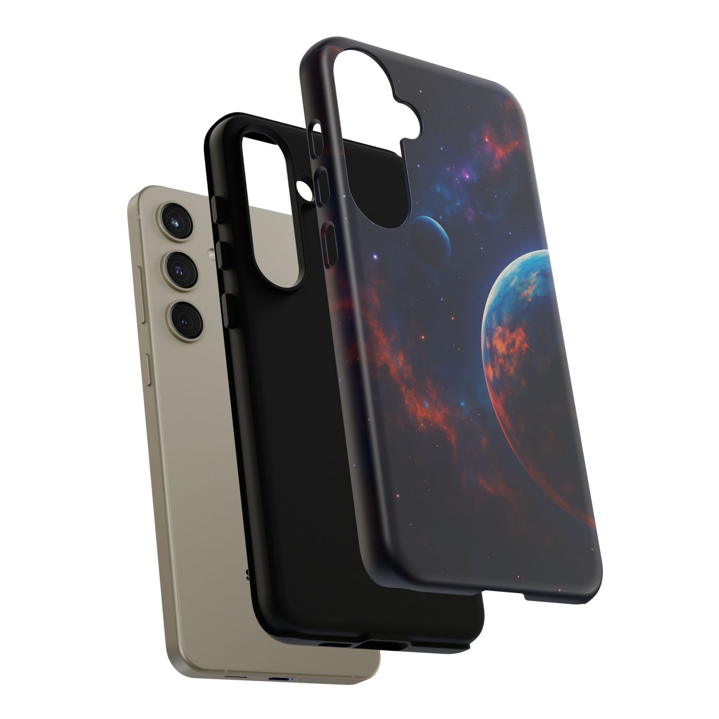 Celestial Quartet – Planetary Art Phone Case