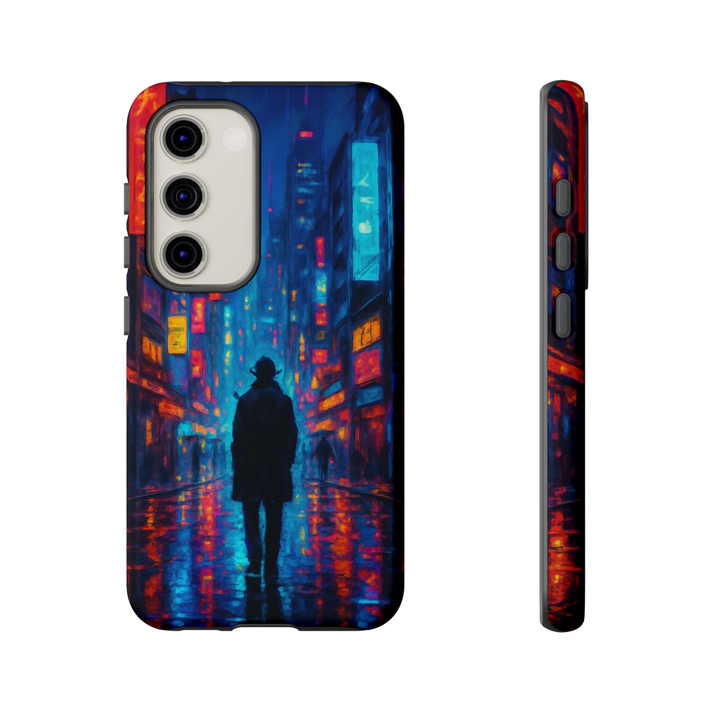 Neon City Nights – Urban Glow Phone Case