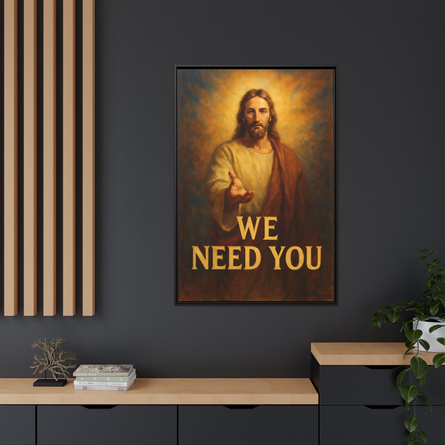 Framed Artwork, Motivational Wall Art, Home Decor, Christian Decor, Inspirational Gift, Religious Art, Spiritual Wall Decor