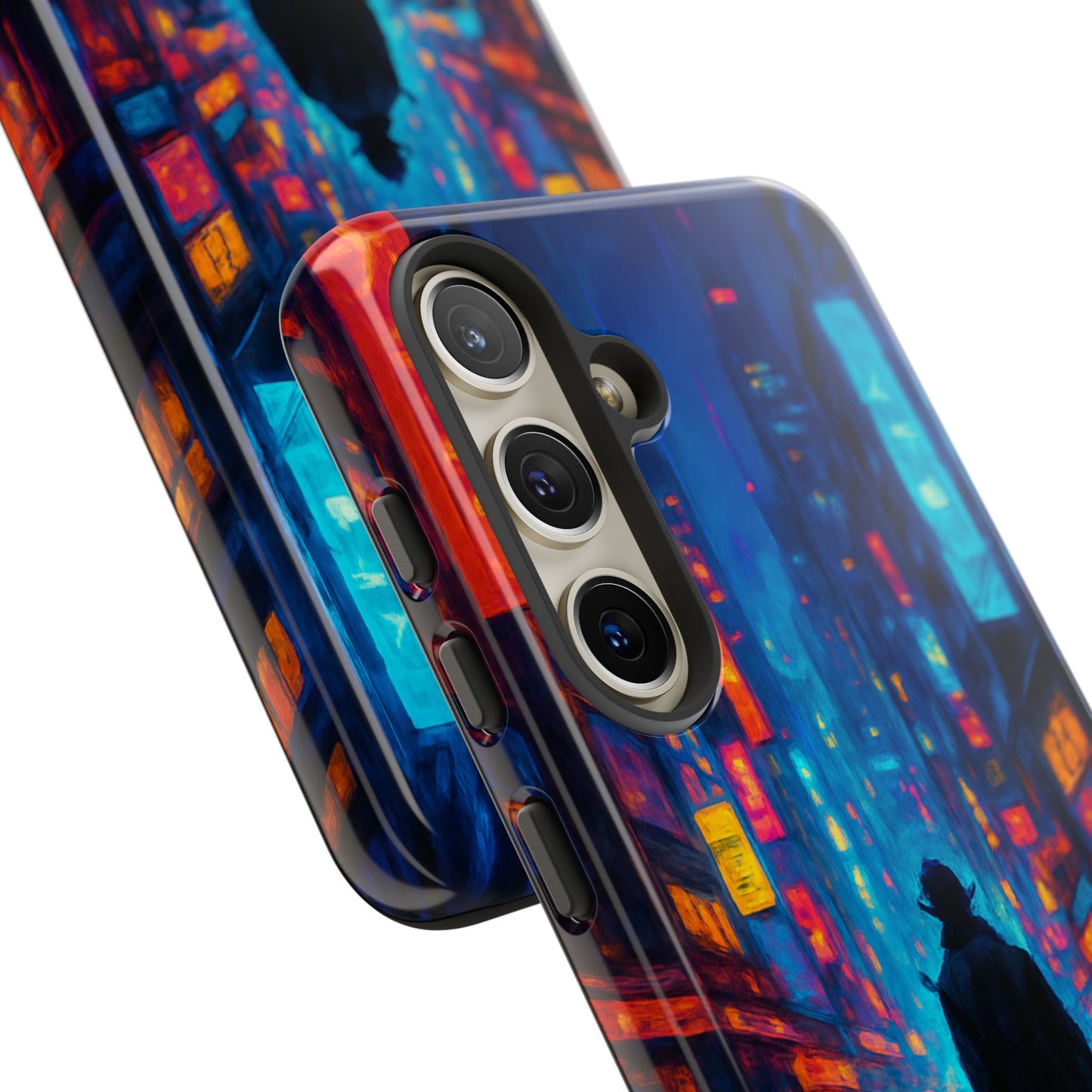 Neon City Nights – Urban Glow Phone Case