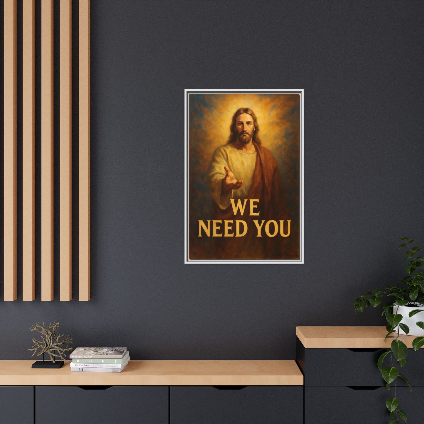 Framed Artwork, Motivational Wall Art, Home Decor, Christian Decor, Inspirational Gift, Religious Art, Spiritual Wall Decor