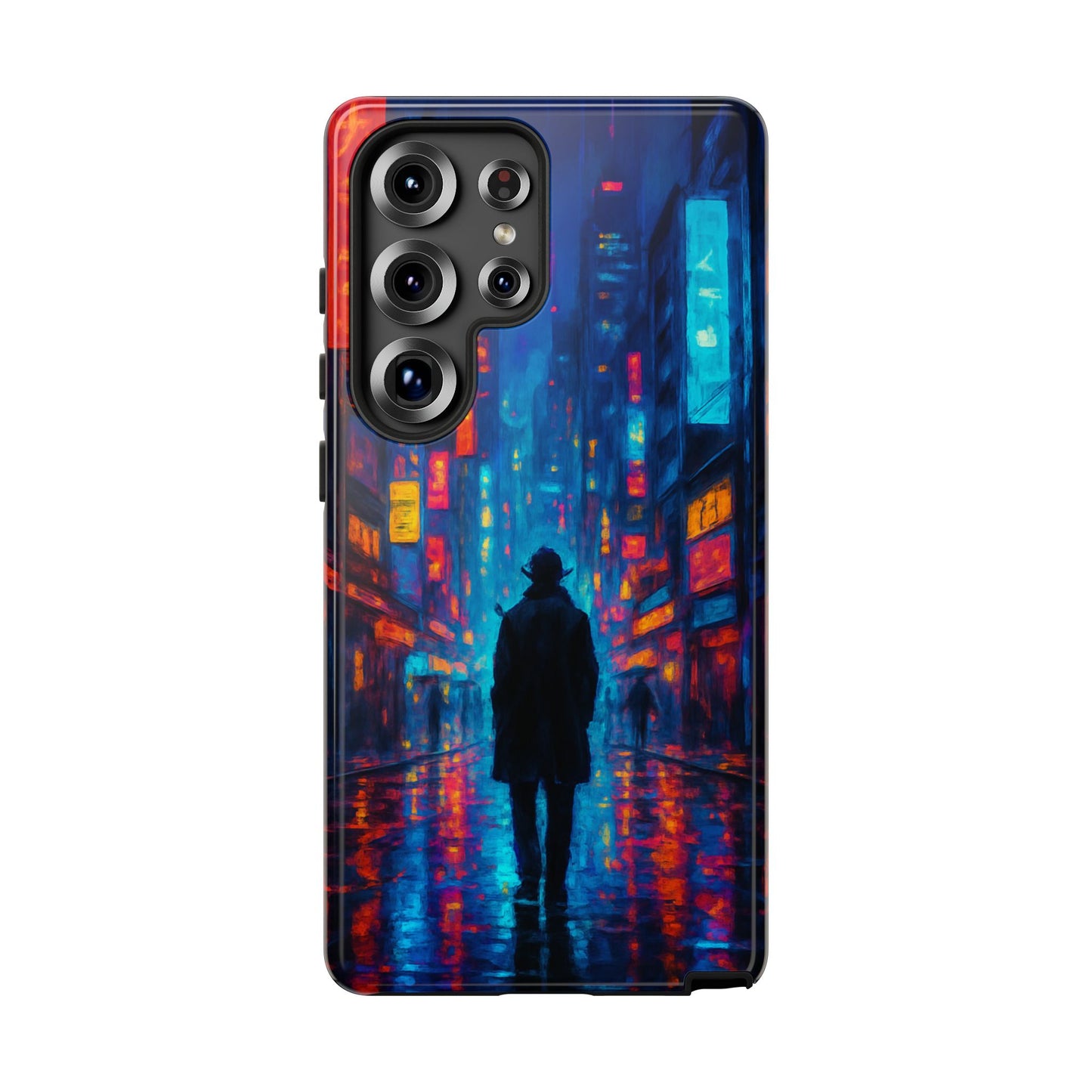 Neon City Nights – Urban Glow Phone Case