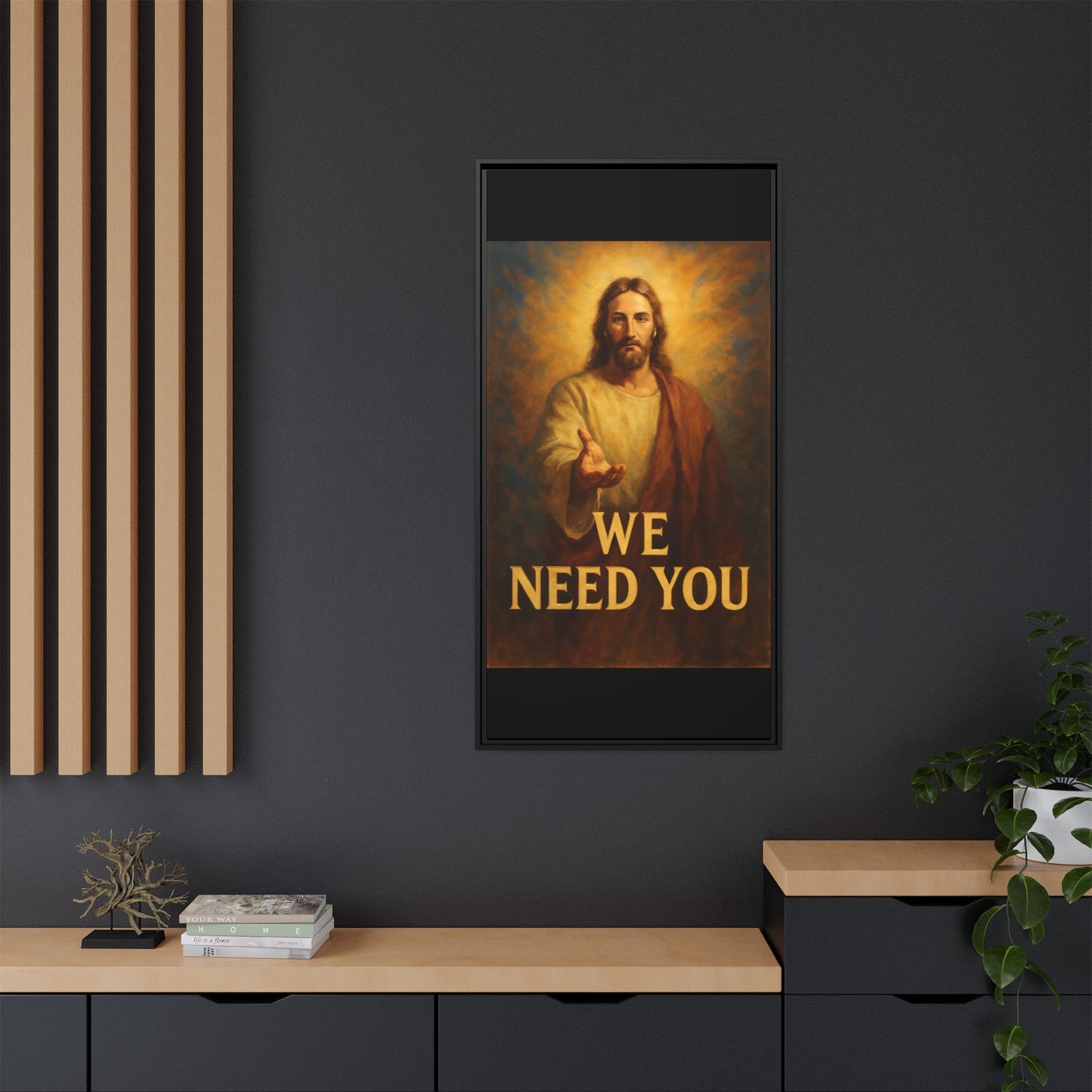 Framed Artwork, Motivational Wall Art, Home Decor, Christian Decor, Inspirational Gift, Religious Art, Spiritual Wall Decor