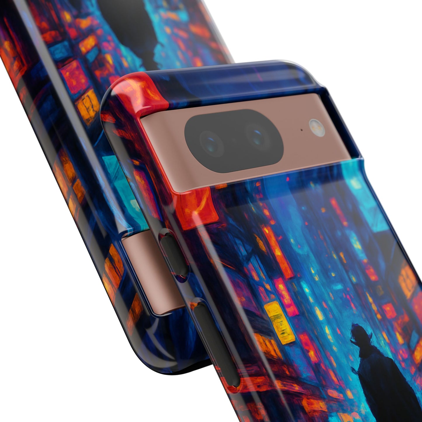 Neon City Nights – Urban Glow Phone Case