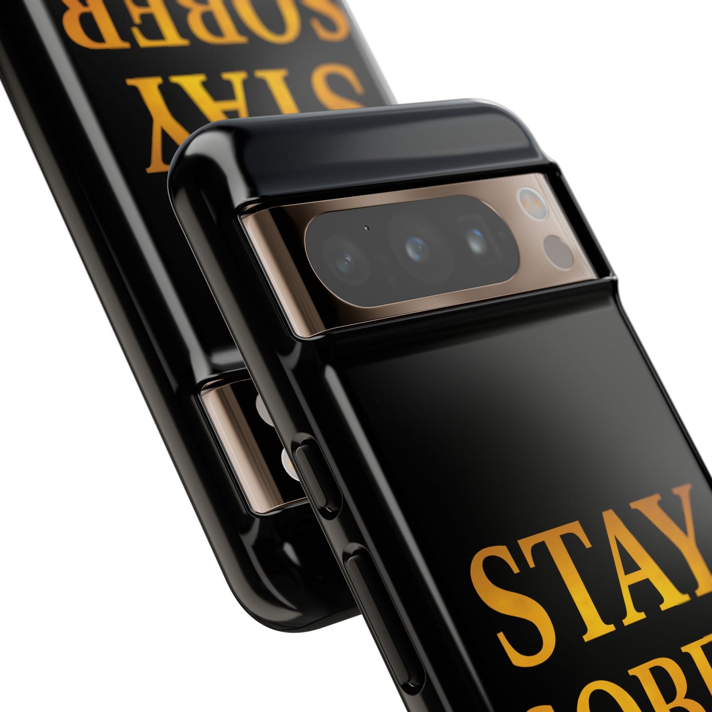 Stay Sober Phone Case | Tough Cases | Recovery Gift | Sobriety Support | Motivational Accessories | Unique Phone Cover