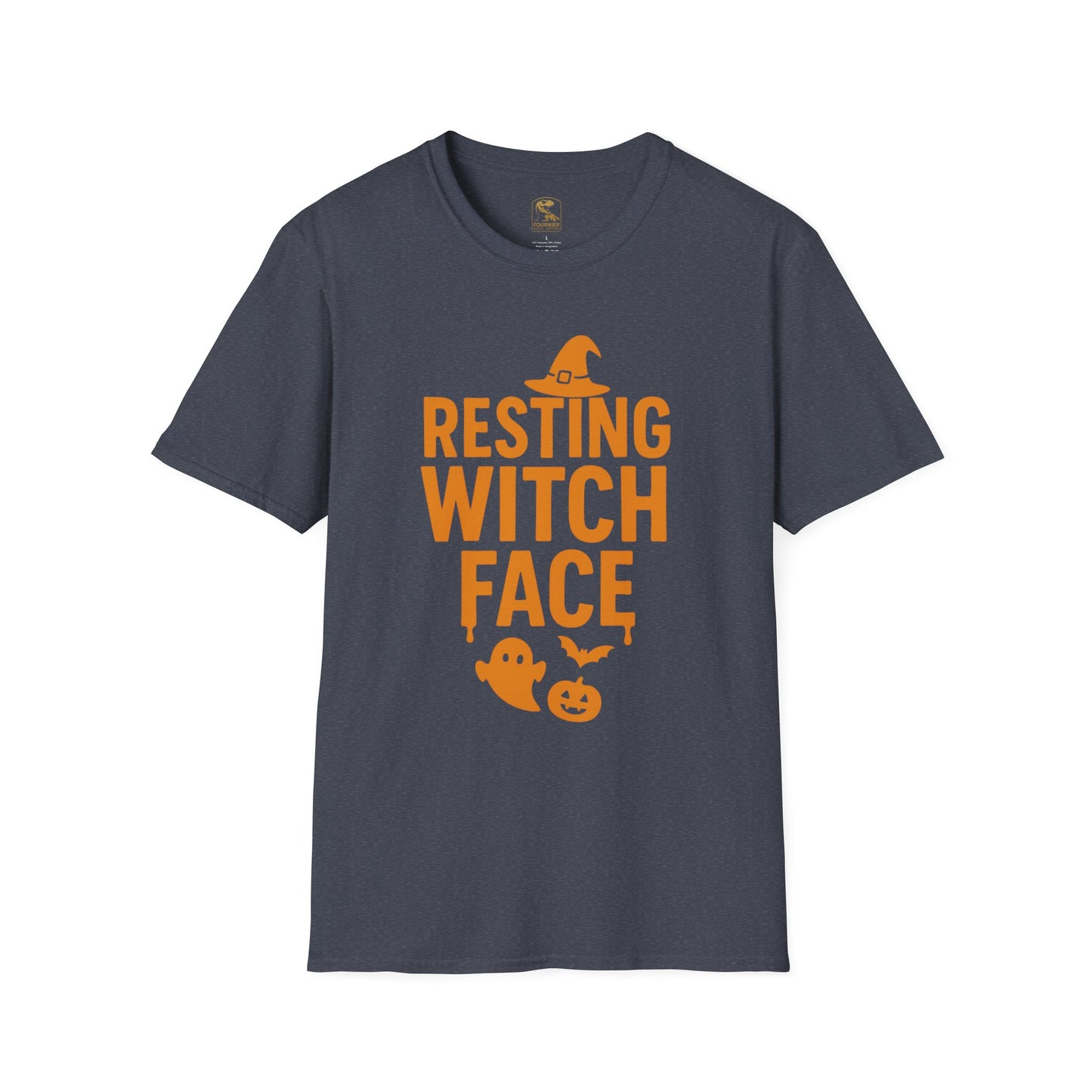 Resting Witch Face T-Shirt | Unisex Halloween Tee, Spooky Graphic Shirt, Seasonal Wear, Gift for Her/Him, Fall Fashion