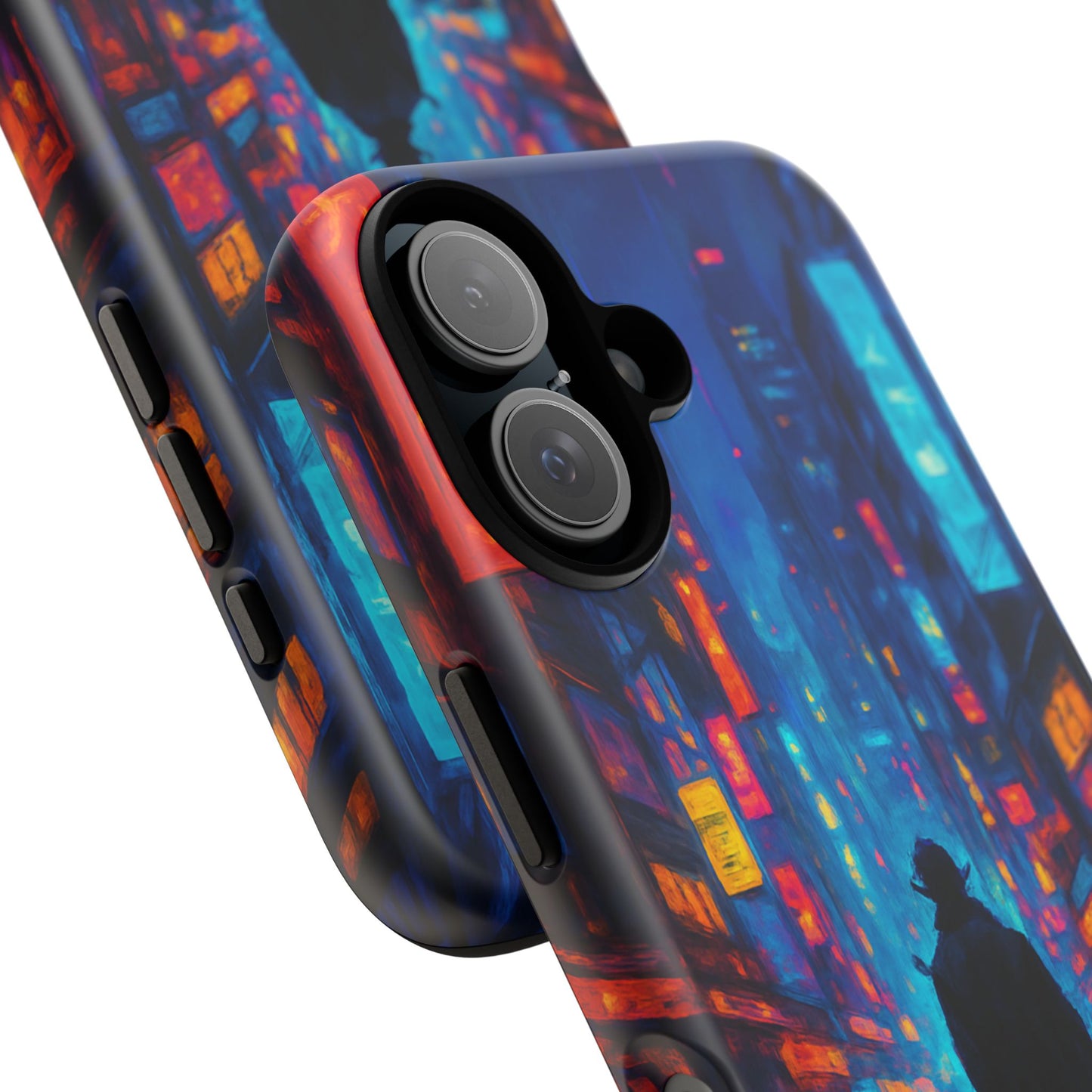 Neon City Nights – Urban Glow Phone Case