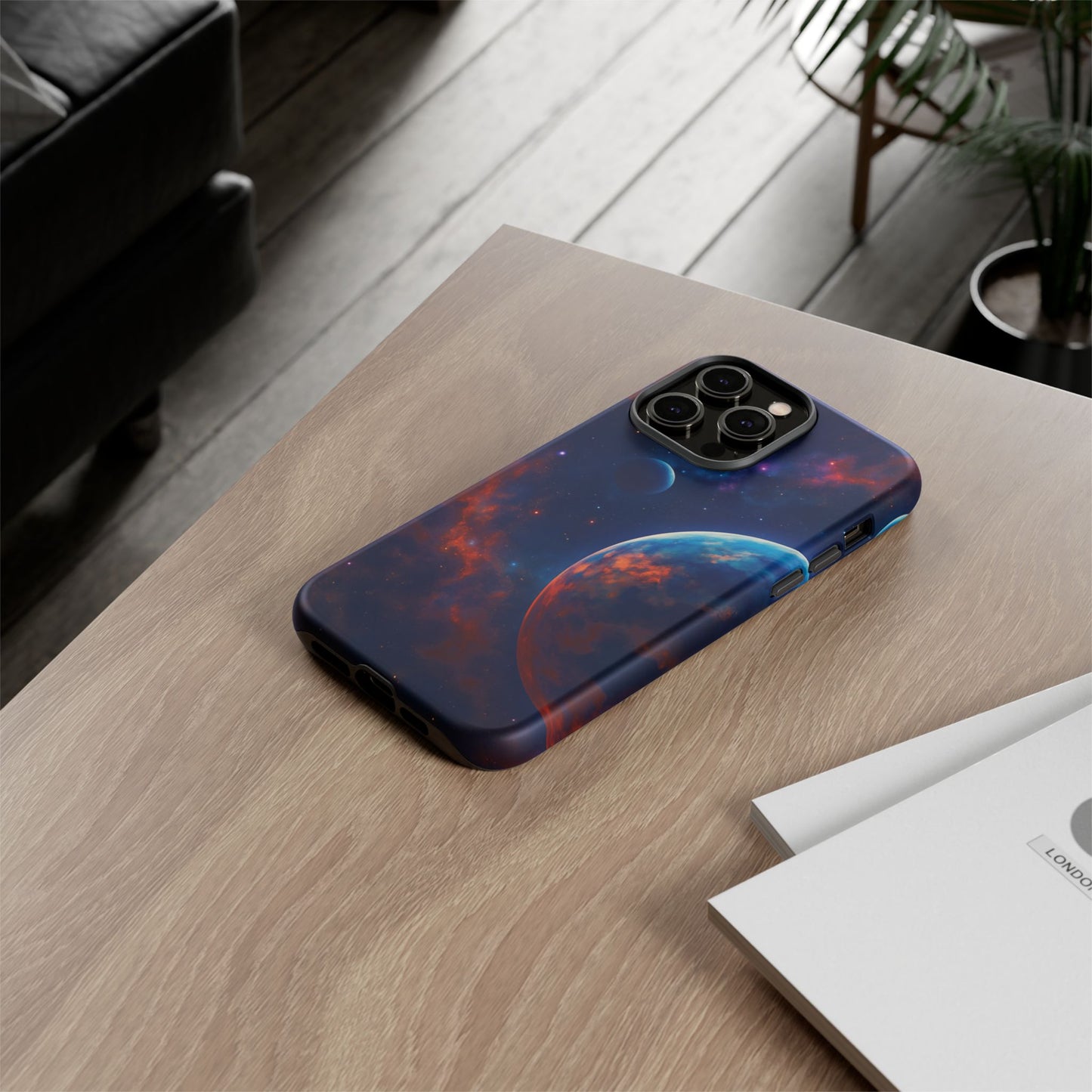 Celestial Quartet – Planetary Art Phone Case