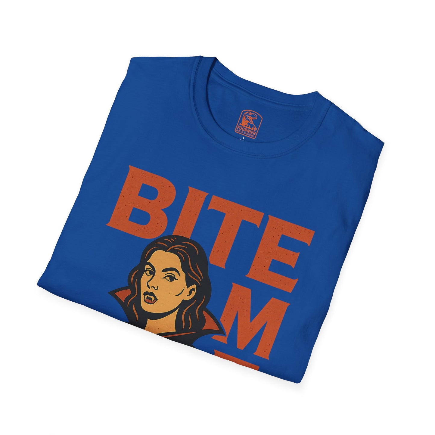Vampire Bite Me T-Shirt, Halloween Costume Tee, Unisex Graphic Shirt, Spooky Party Outfit, Vampire Theme Fashion