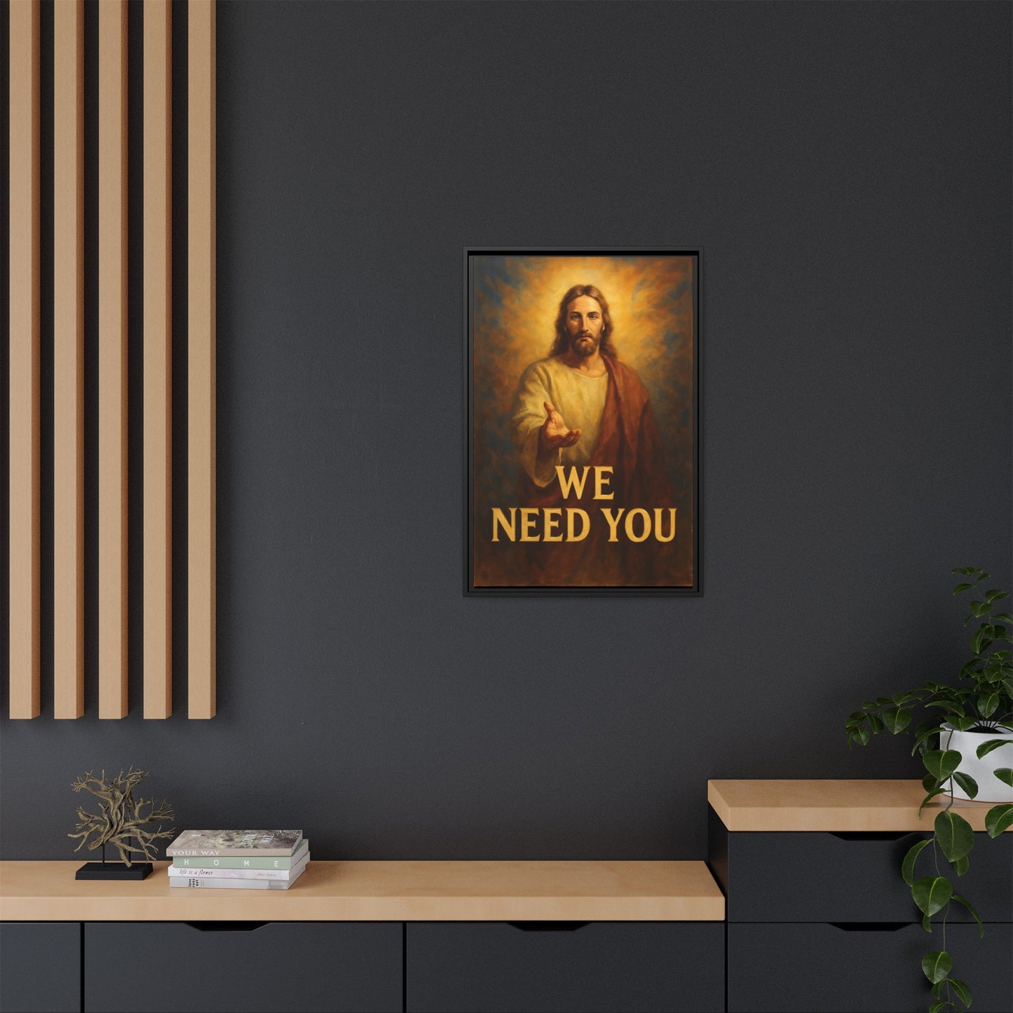 Framed Artwork, Motivational Wall Art, Home Decor, Christian Decor, Inspirational Gift, Religious Art, Spiritual Wall Decor