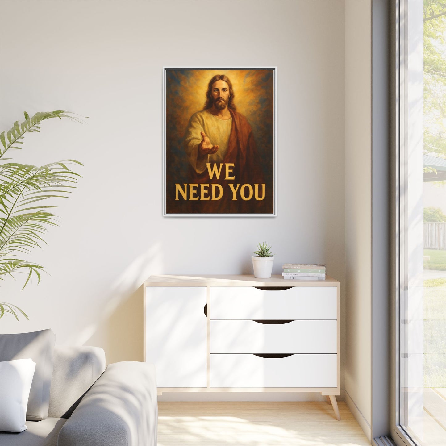 Framed Artwork, Motivational Wall Art, Home Decor, Christian Decor, Inspirational Gift, Religious Art, Spiritual Wall Decor