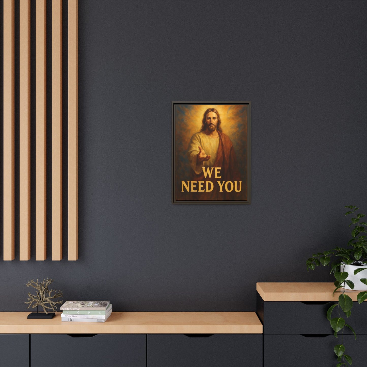 Framed Artwork, Motivational Wall Art, Home Decor, Christian Decor, Inspirational Gift, Religious Art, Spiritual Wall Decor