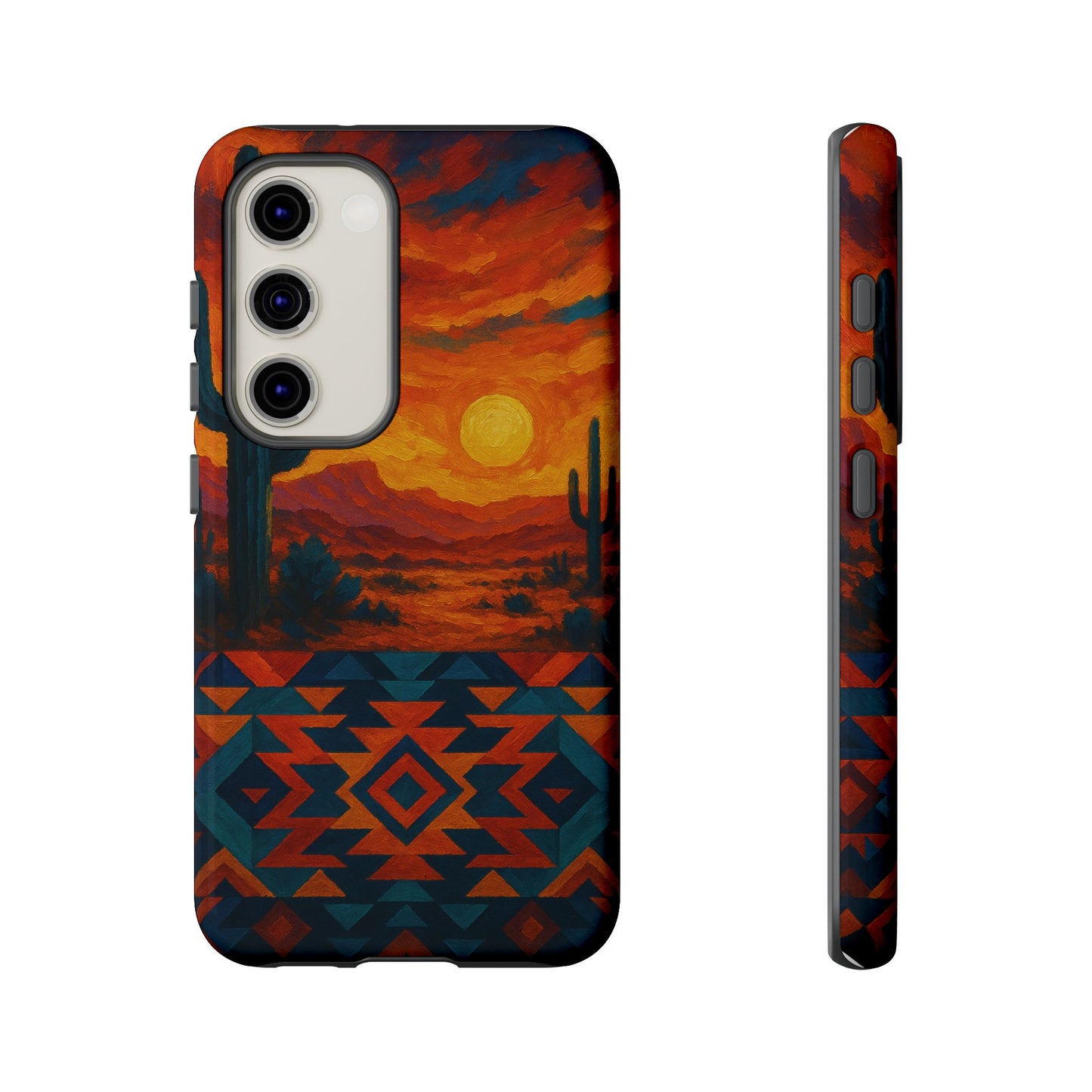 Desert Sunset Majesty – Southwestern Art Phone Case