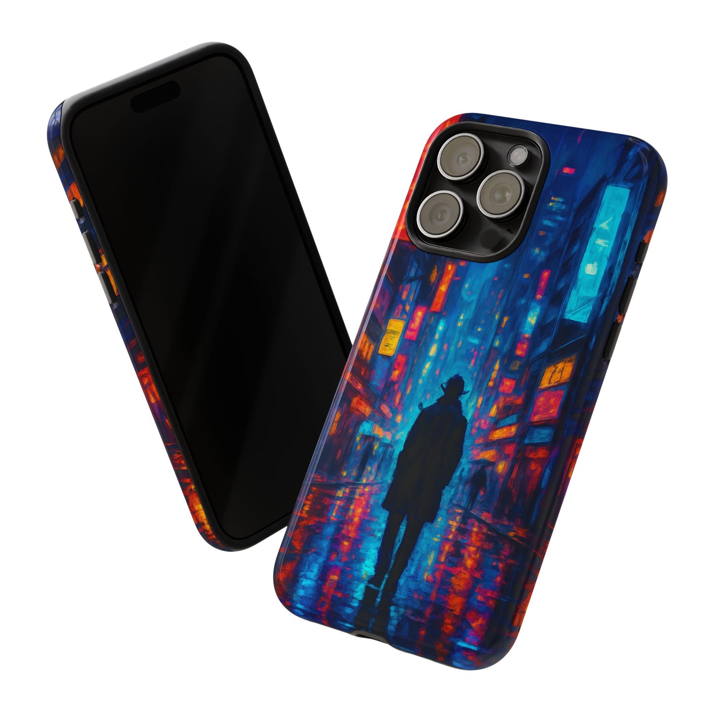 Neon City Nights – Urban Glow Phone Case