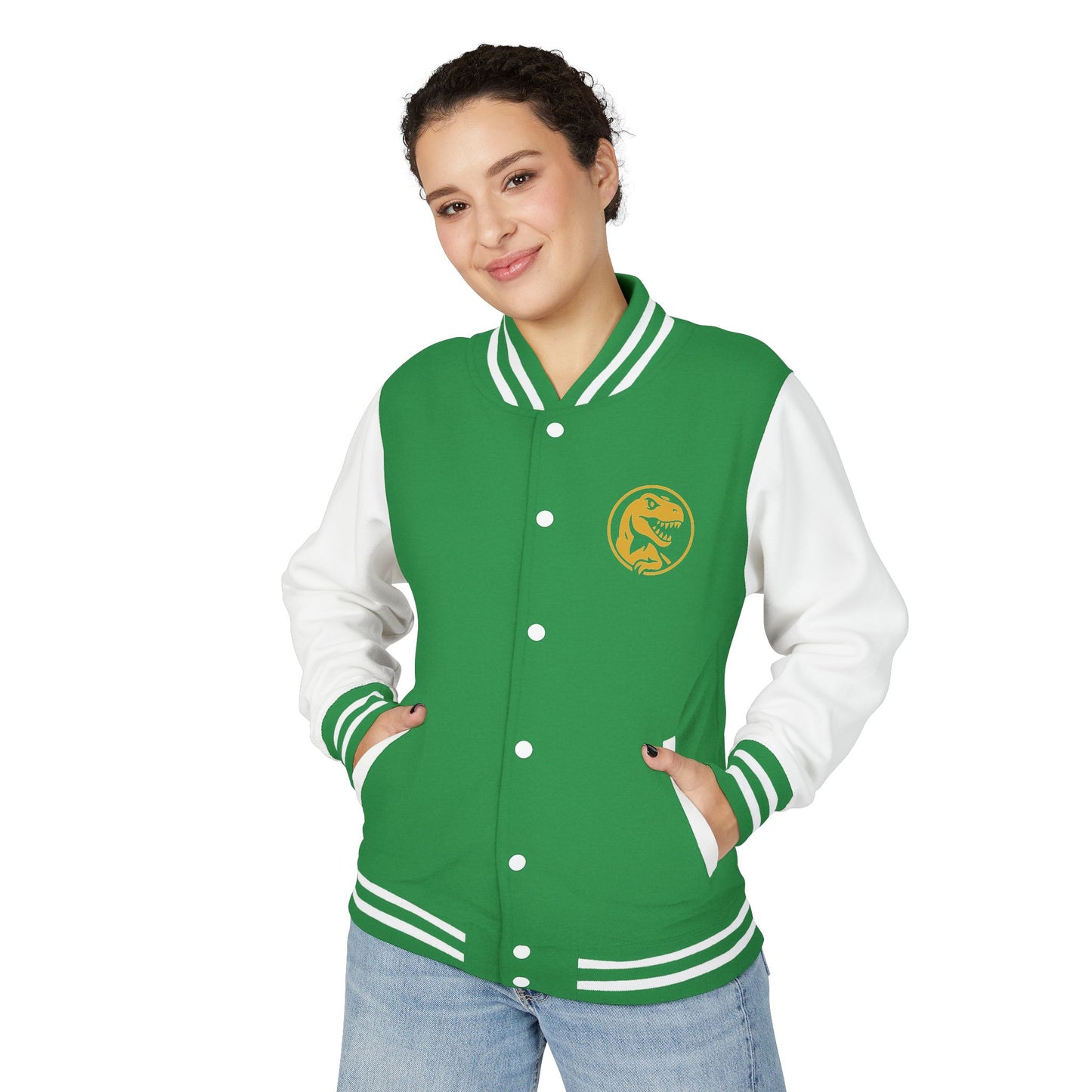 Unisex Heavyweight Letterman Jacket - Vintage Style, Perfect Gift for Recovery and Motivation, Casual Wear, Sports Jacket, College Style