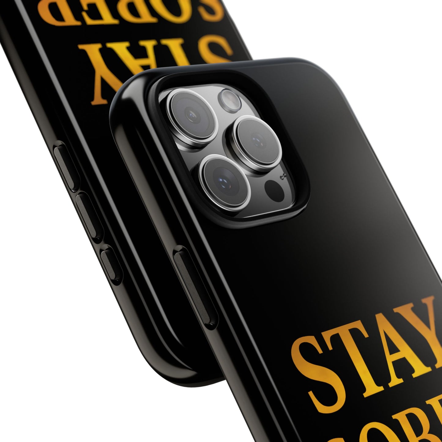 Stay Sober Phone Case | Tough Cases | Recovery Gift | Sobriety Support | Motivational Accessories | Unique Phone Cover