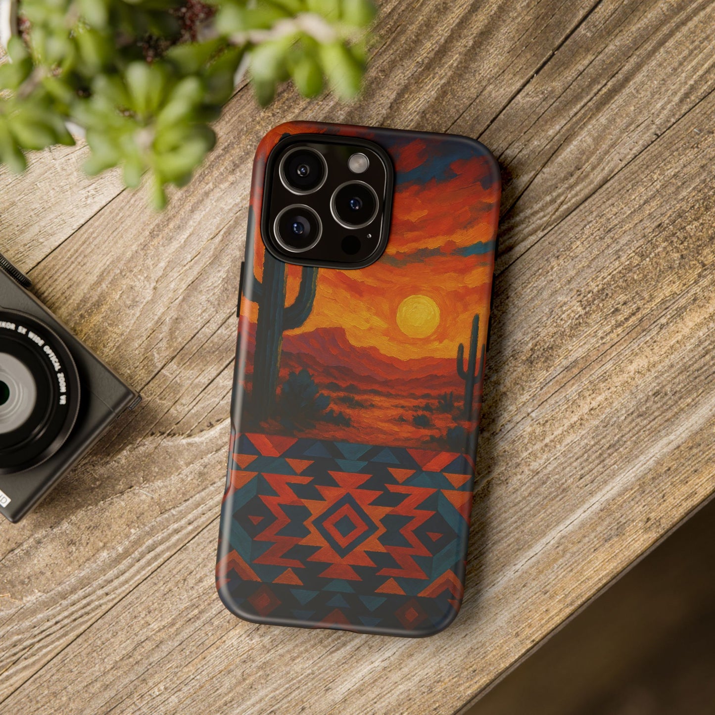 Desert Sunset Majesty – Southwestern Art Phone Case