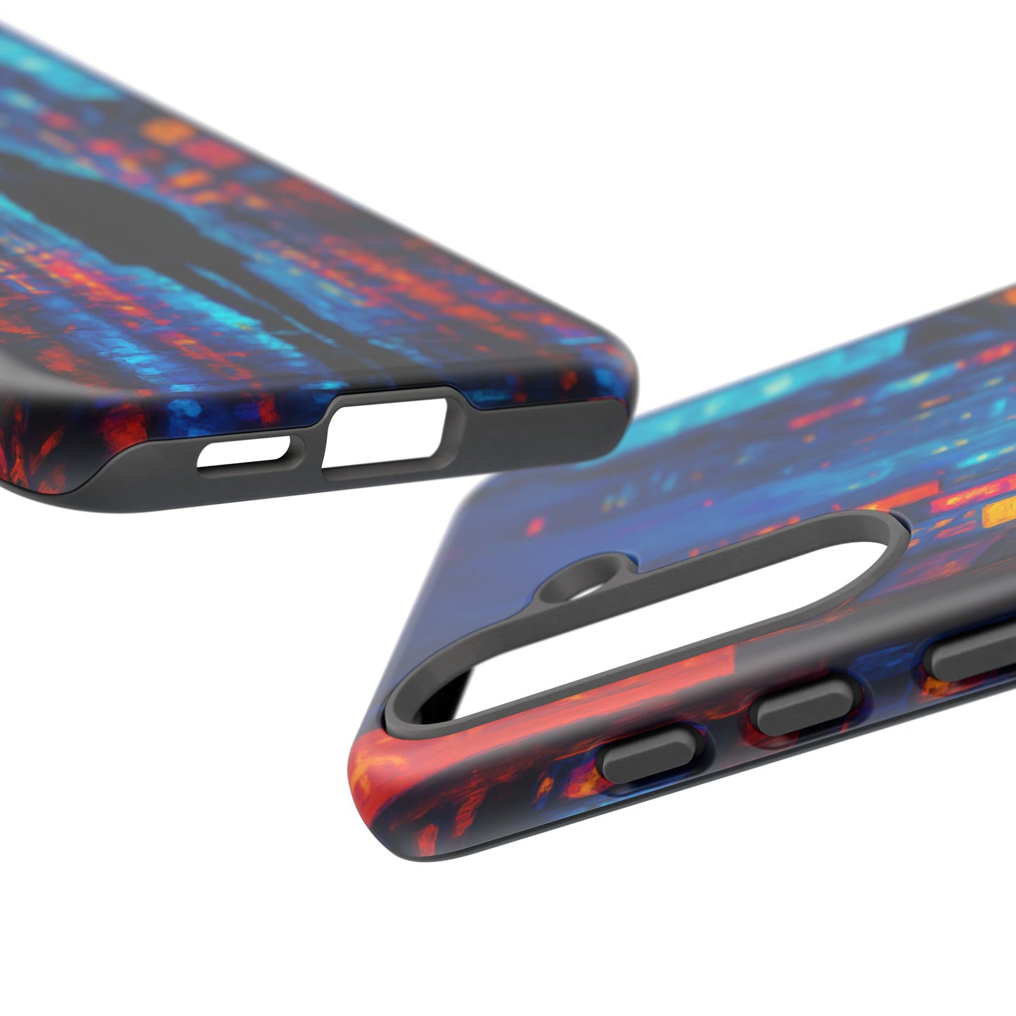 Neon City Nights – Urban Glow Phone Case