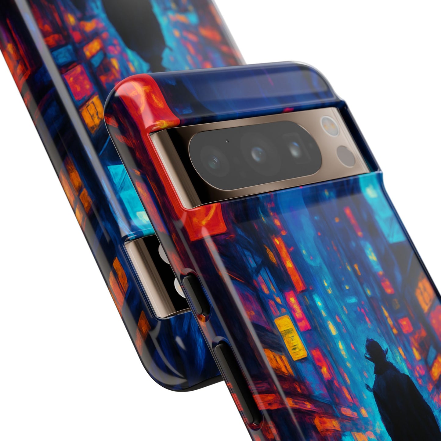 Neon City Nights – Urban Glow Phone Case