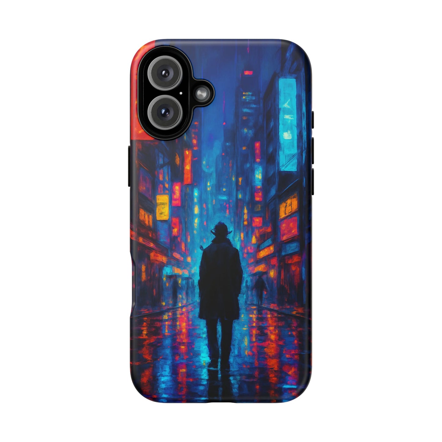 Neon City Nights – Urban Glow Phone Case