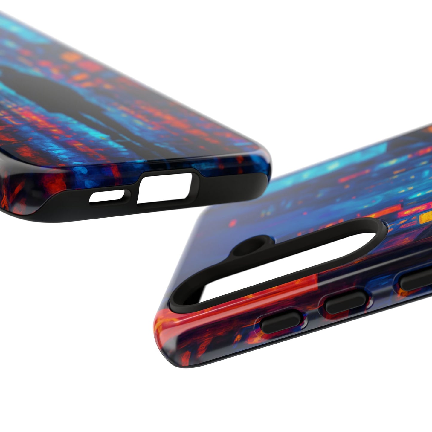 Neon City Nights – Urban Glow Phone Case
