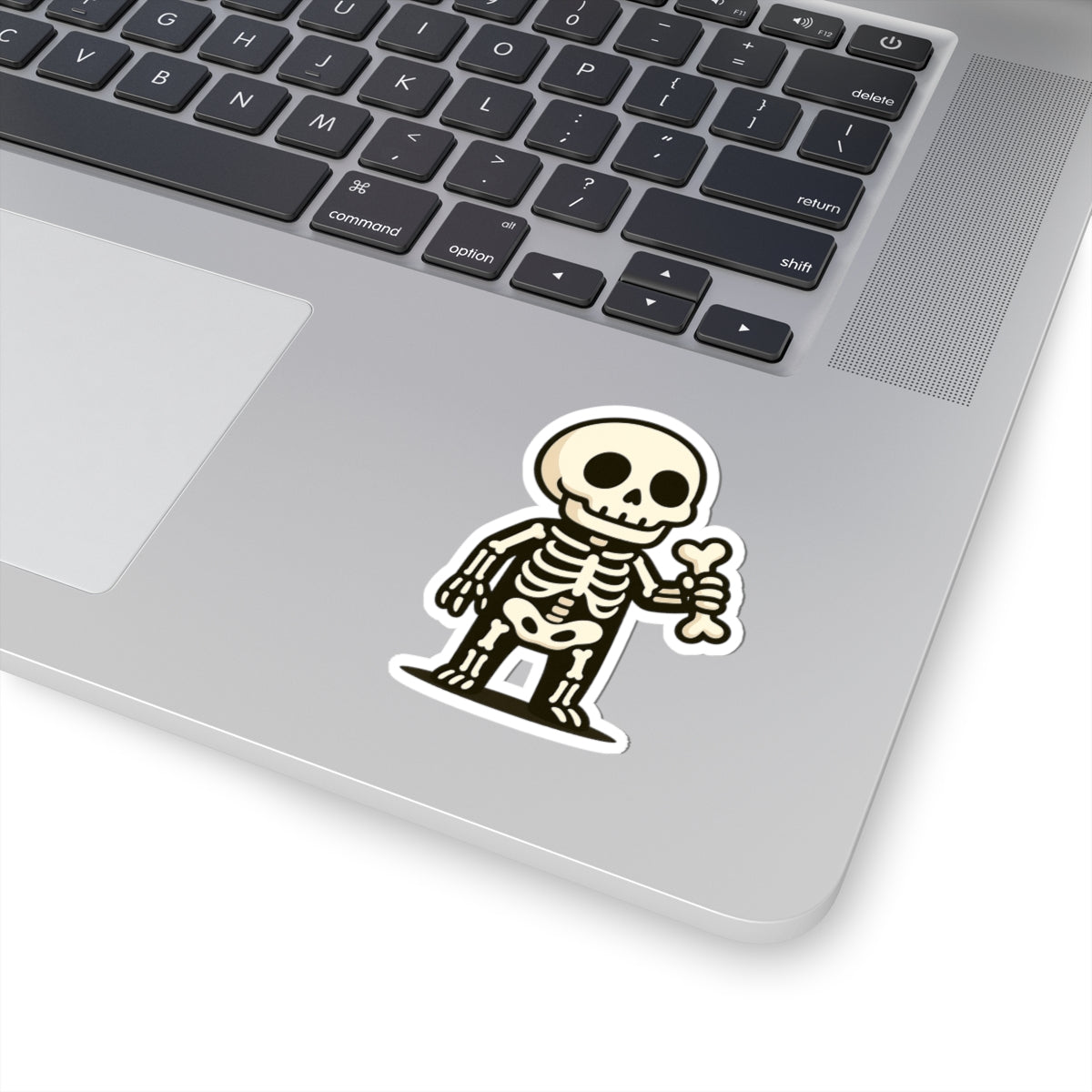 Whimsical Skeleton Kiss-Cut Stickers | Fun Halloween Decor, Cute Gifts, Laptop Stickers, Party Favors, Bone Lover Merchandise