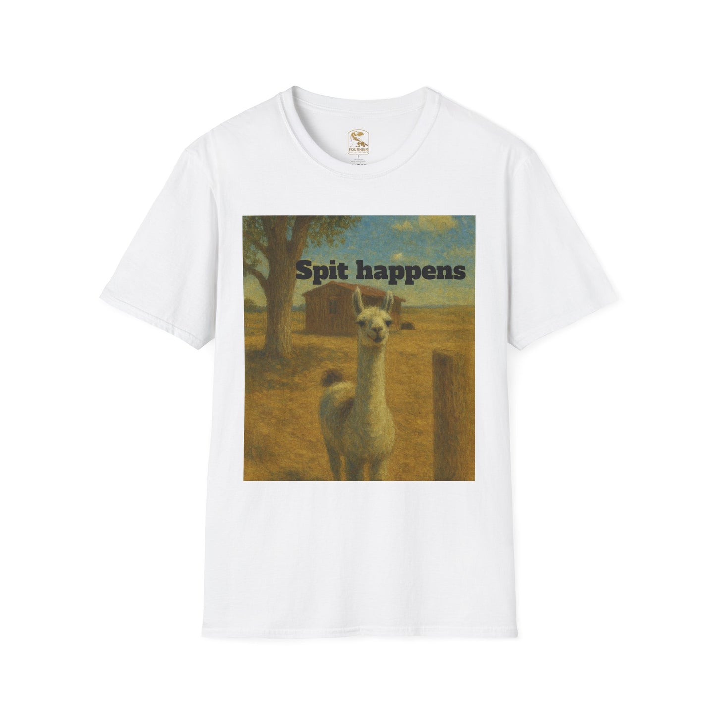Humorous llama T-Shirt, Funny Animal Tee, Unisex Shirt for Animal Lovers, Gift Idea for Birthday or Holiday, Quirky Casual Wear