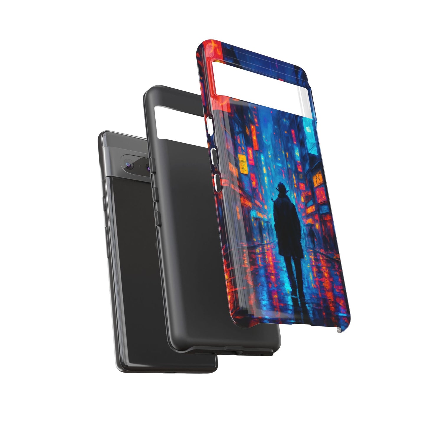 Neon City Nights – Urban Glow Phone Case