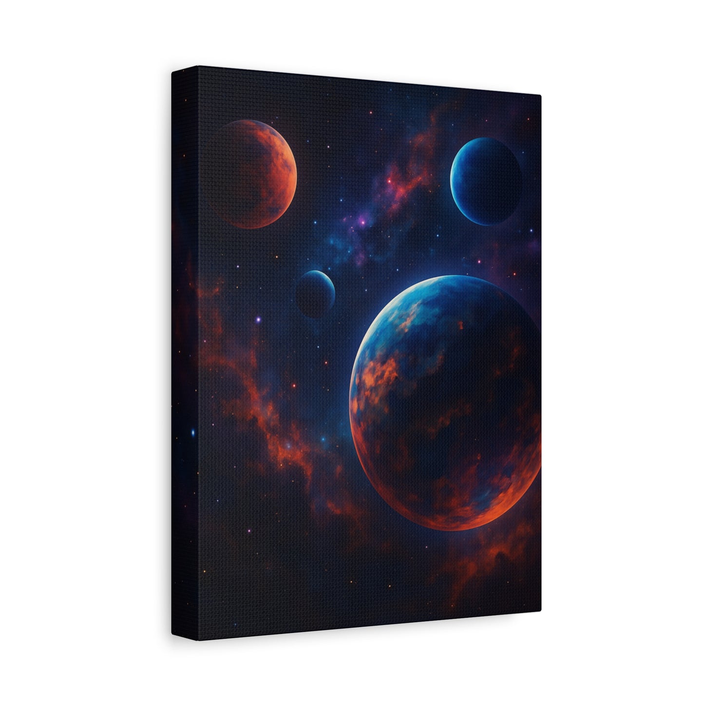 Cosmic Wall Art, Galaxy Canvas, Space Decor, Home Decoration, Astronomical Print, Nebula Artwork, Starry Wall Hanging