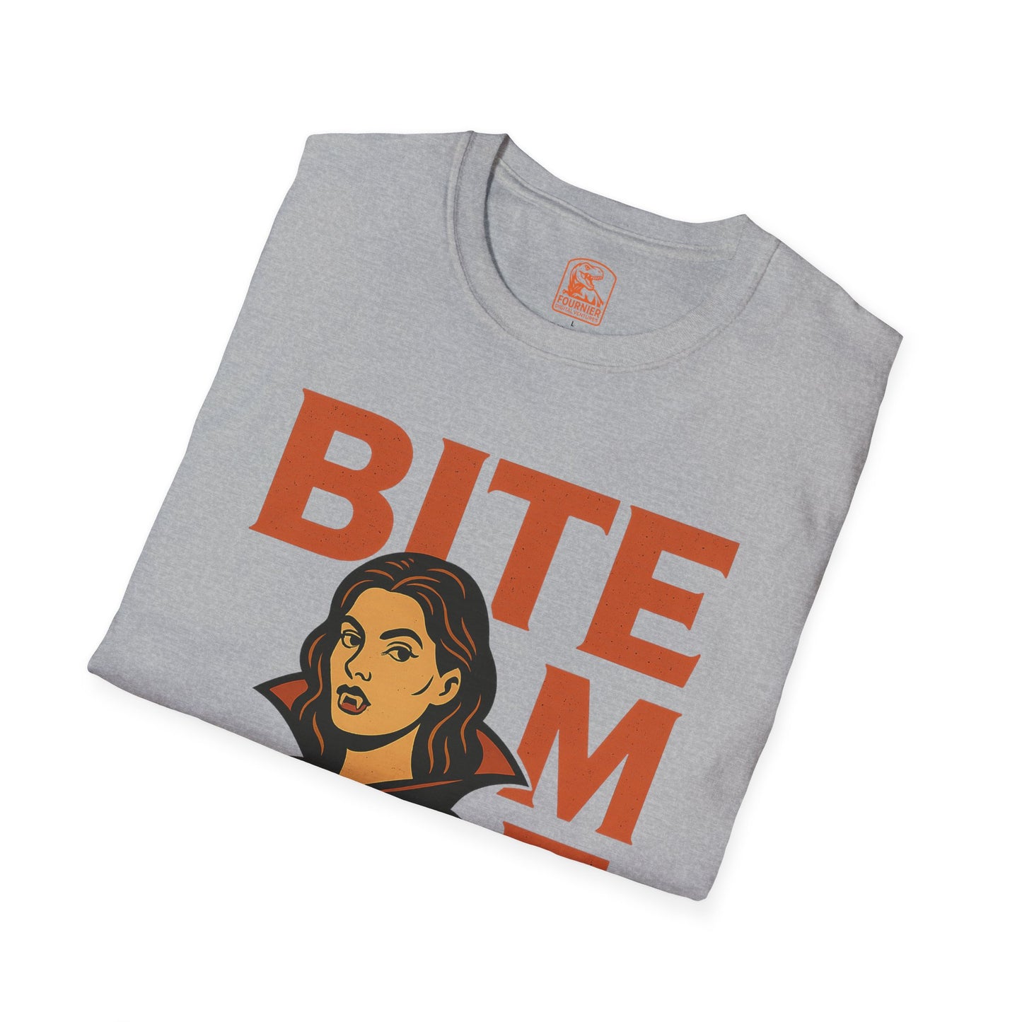 Vampire Bite Me T-Shirt, Halloween Costume Tee, Unisex Graphic Shirt, Spooky Party Outfit, Vampire Theme Fashion